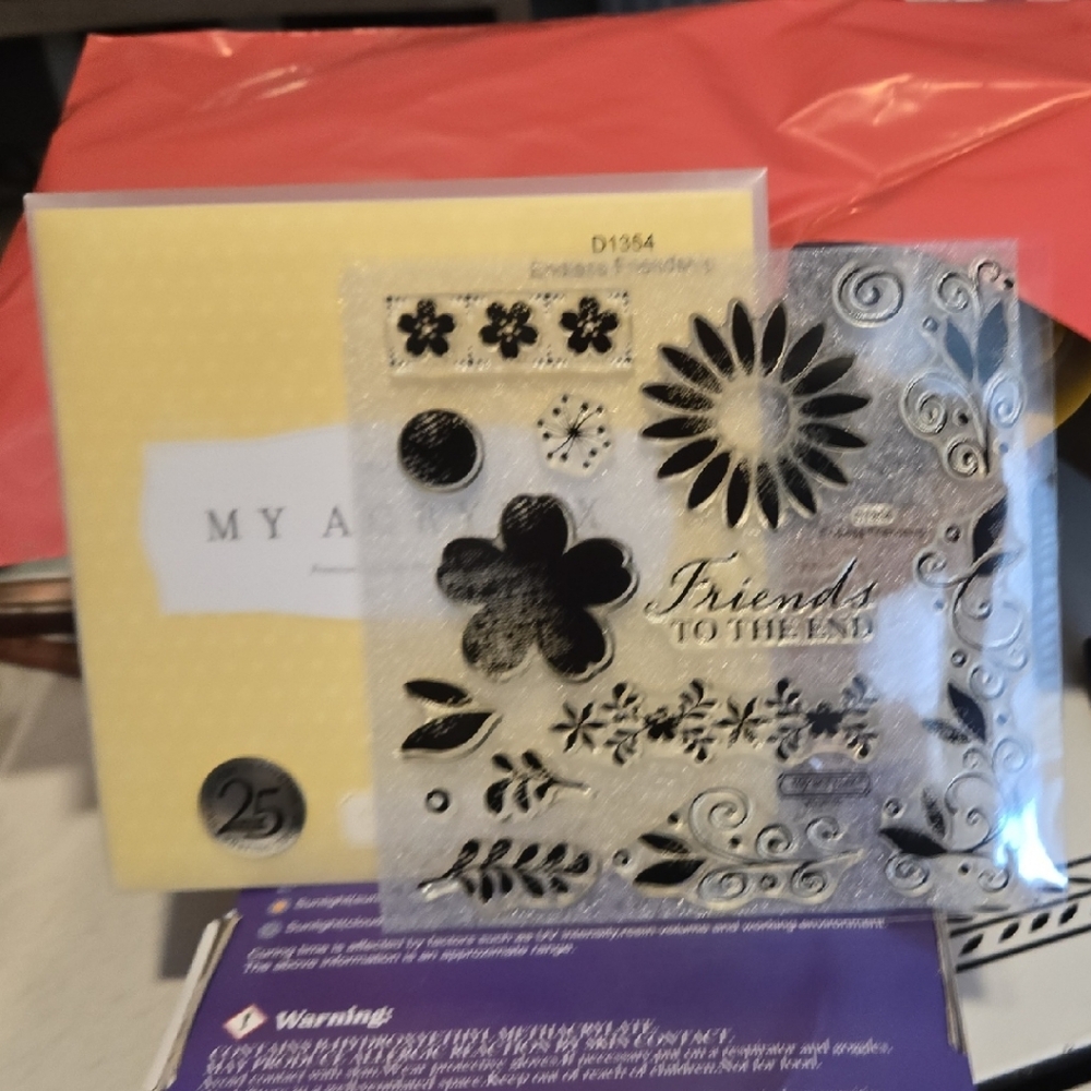 Close To My Heart My Endless Friendship Clear Stamp Set - NEW